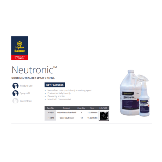 HydroBalance Neutronic™ Odor Neutralizer Spray / Refill