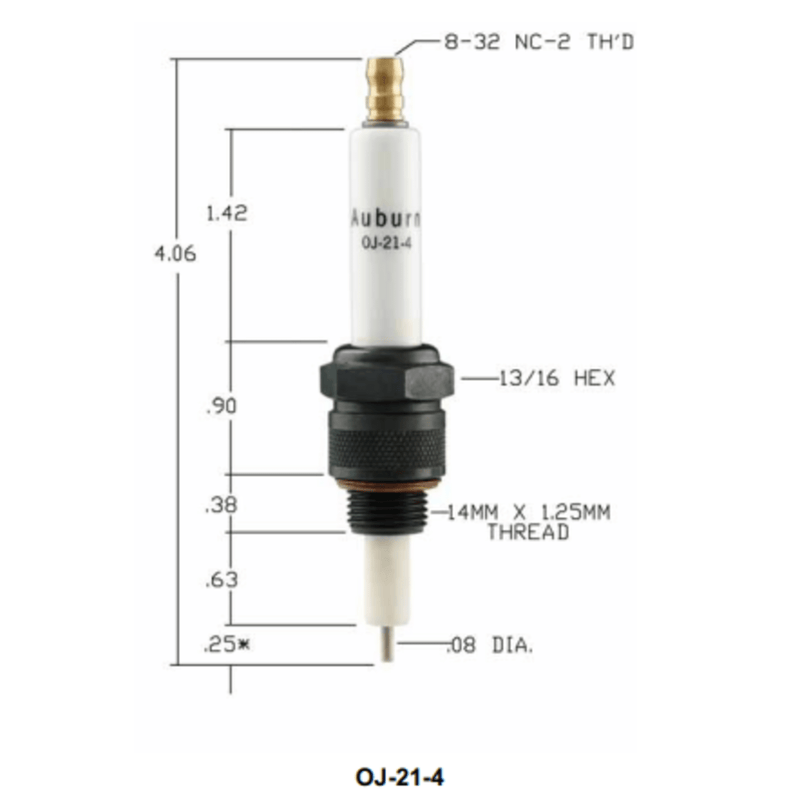 OJ-21-4 - Auburn - Igniter (CS13002) (40PK)