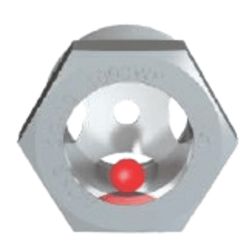 SG-1208 - Henry - 1 MPT - 25mm - Sight Glass - Clear Lens - Float Ball