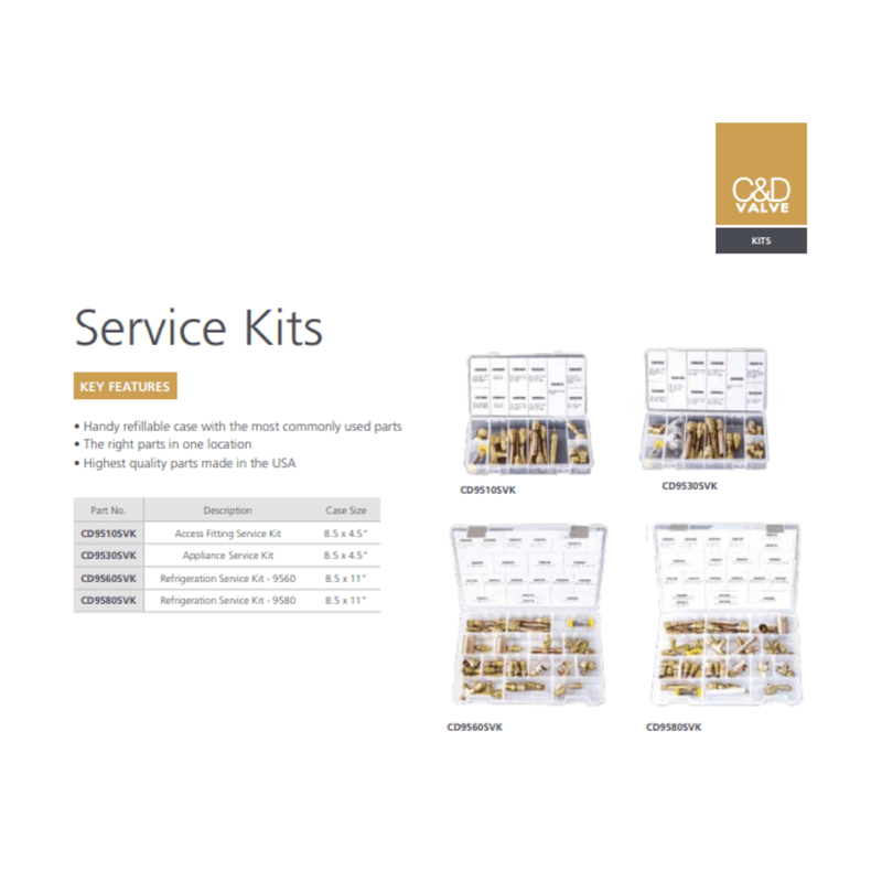 C&D Service Kits