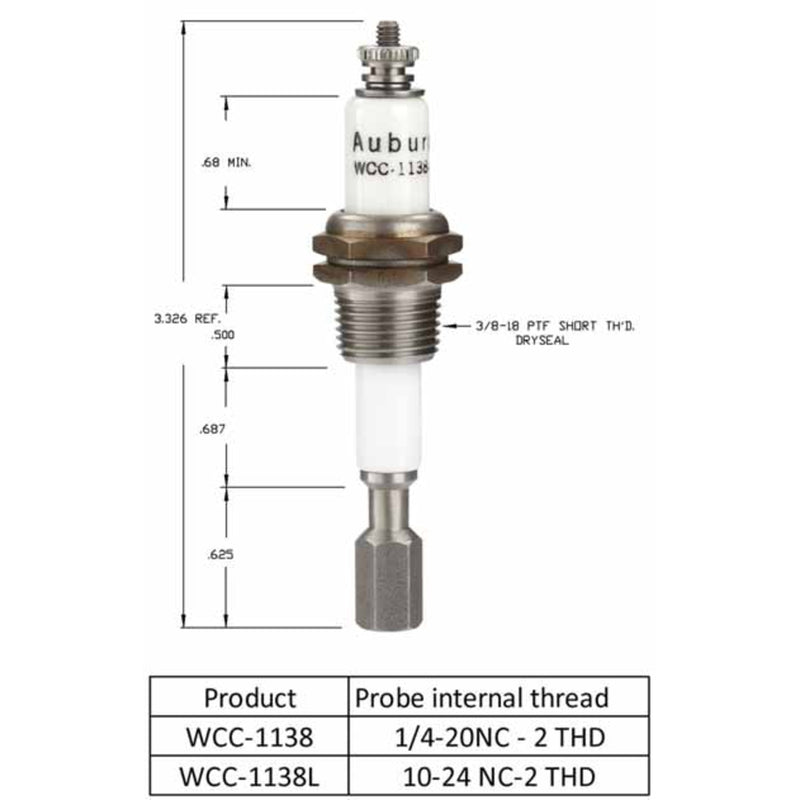 WCC-1138L - Auburn - Liquid Level Sensor (CS14450) (20PK)